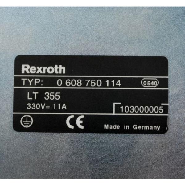 Rexroth LT355, Type: 0 608 750 114 #2 image