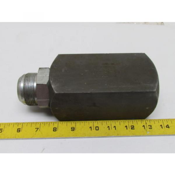 Rexroth Hycon 45/84 Carbon Steel 1-1/2&#034; Check Valve Hydraulic 1-7/8x12 Thread #3 image