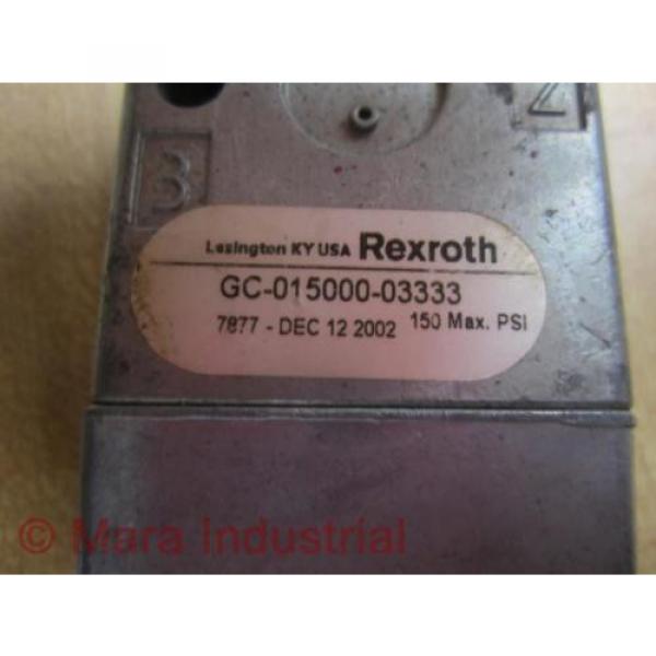Rexroth GC-015000-03333 Directional Valve GC01500003333 - New No Box #2 image