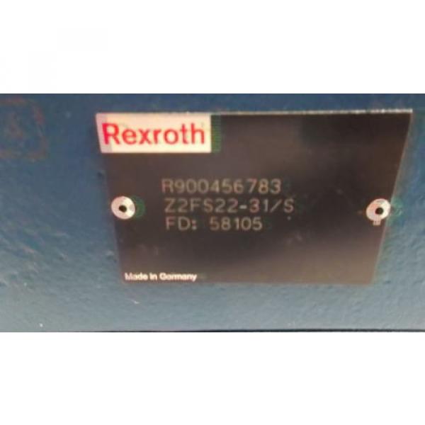 REXROTH HYDRAULIC VALVE R900456783  *USED* #6 image