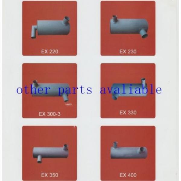 SK120-6 SK120 MARK VI  MUFFLER AS KOBELCO #4 image