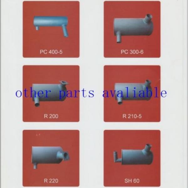 SK120-6 SK120 MARK VI  MUFFLER AS KOBELCO #5 image