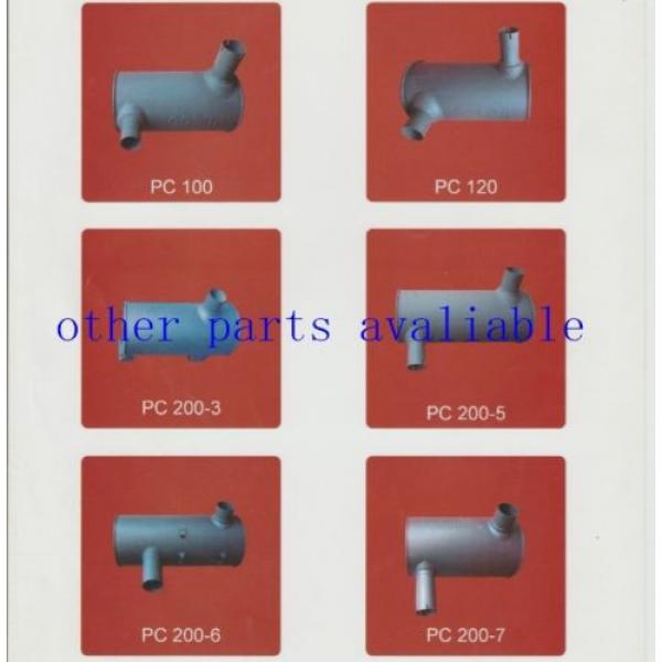 SK100-5 SK100 V MUFFLER AS FITS FOR KOBELCO EXCAVATOR #12 image