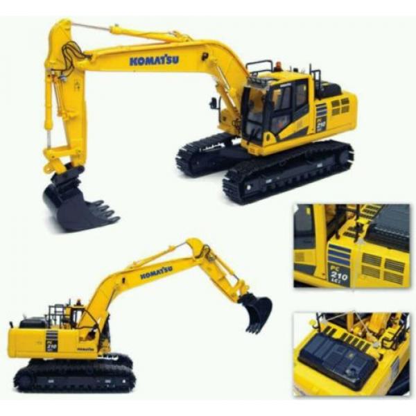 KOMATSU NEEDLE ROLLER BEARING PC  210LCI  -10  diecast  excavator, metal tracks, 1:50, Universal Hobbies #4 image