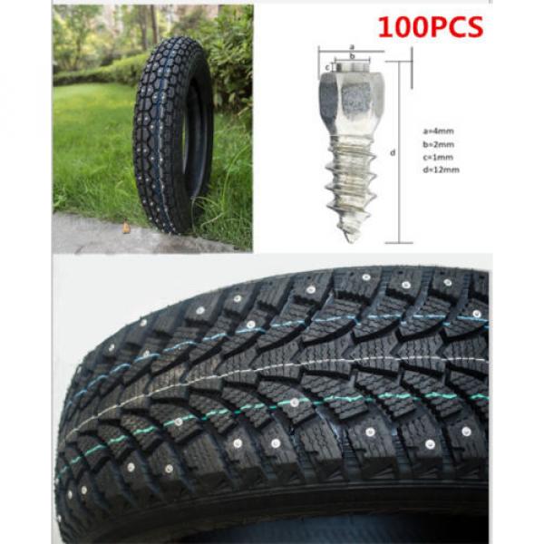 100Pcs Car/Truck/ATV Screw in Tire Stud Snow Spikes Racing Track Tire Ice Studs #8 image