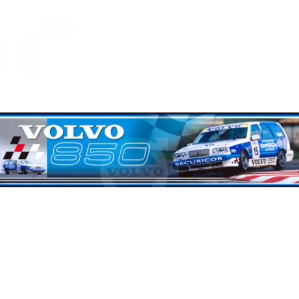 Volvo 850 BTTC Banner, Workshop, Garage, Track, Rickard Rydell, 1300mm x 325mm #2 image