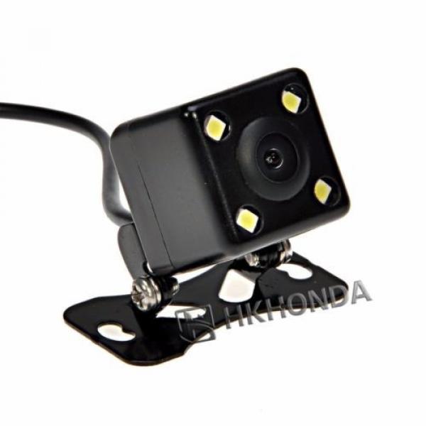 4 LED Car Dynamic Track Rear View Reverse trajectory CCD Camera tracking Lines #9 image