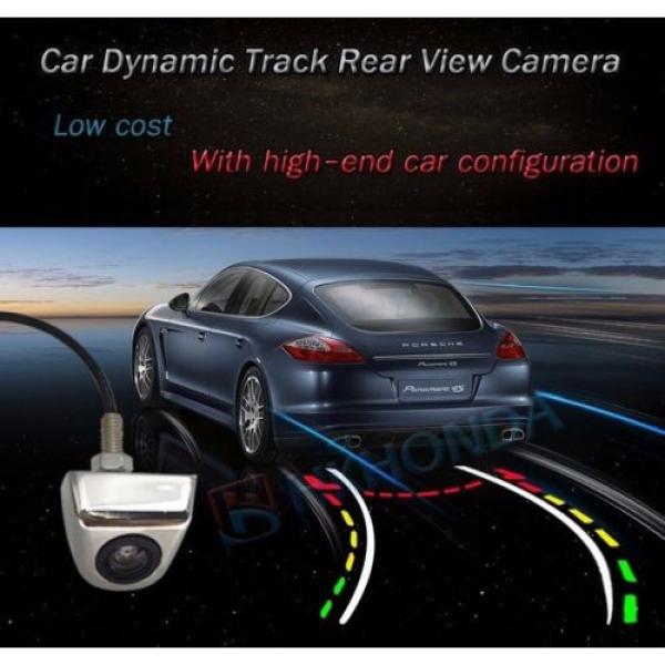 Sliver Car Tailgate Dynamic Trajectory Rearview CCD Camera Moving for Volvo #1 image