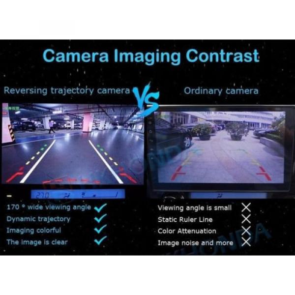 Sliver Car Tailgate Dynamic Trajectory Rearview CCD Camera Moving for Volvo #2 image