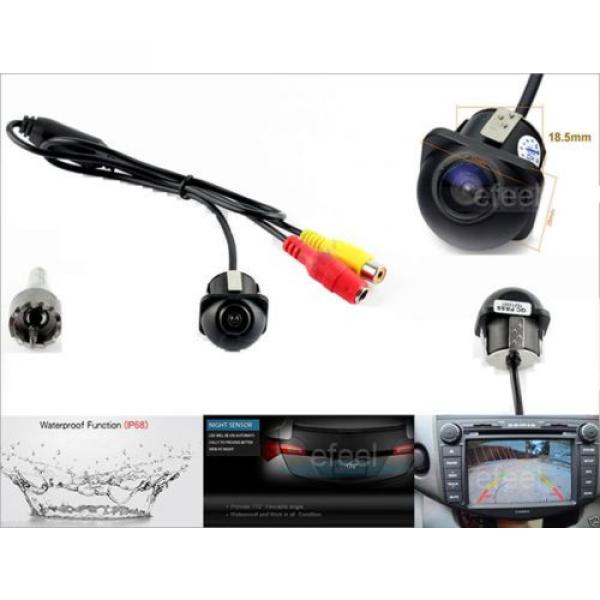 Mini Color CCD Reverse Backup Car Rear View Camera Night Visio for Volvo #8 image