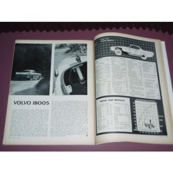 1966 AVANTI II - VOLVO 1800S -ROAD &amp; TRACK TEST DATA/STUDEBAKER/vs57/sn60/paxton #8 image