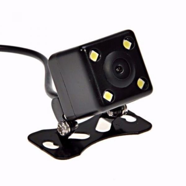 4 LED Car Dynamic Track Rear View Reverse CCD Camera tracking For Volvo #8 image