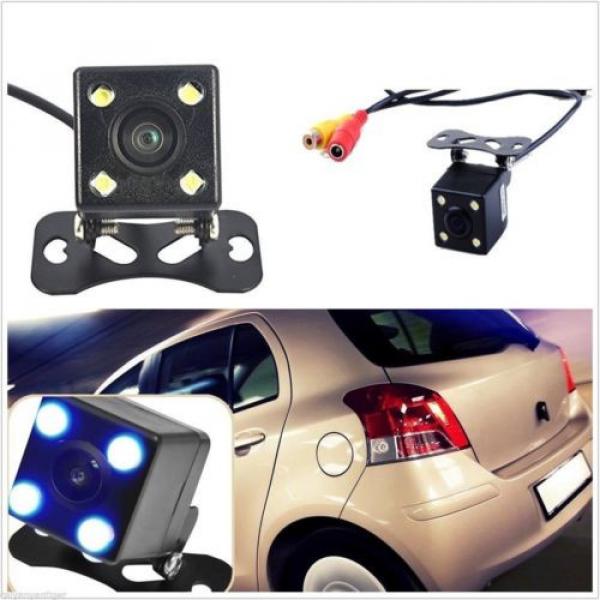 Car Night Vision 4 LED  Rear View Camera Reverse Backup Parking for Volvo #1 image