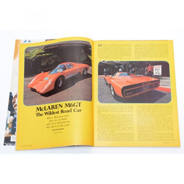 Road &amp; Track Magazine Dec. &#039;74 Porsche Volvo Alfa Romeo Alfetta McLaren M6GT #3 image
