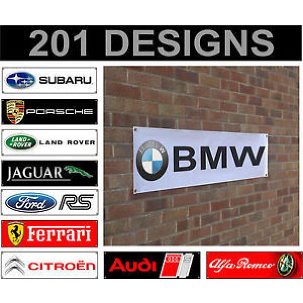 volkswagen volvo ferrari fiat banner sign workshop garage track advertisement #1 image