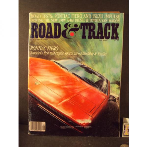 Road &amp; Track Magazine Sept 1983 Porsche FERRARI Volvo CORVETTE Pulsar JAGUAR XJR #1 image