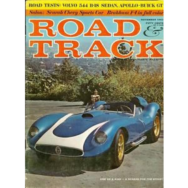 1963 Road &amp; Track Magazine: Scarab/Volvo 544 B-18 Sedan/Apollo Buick GT/Barbham #1 image