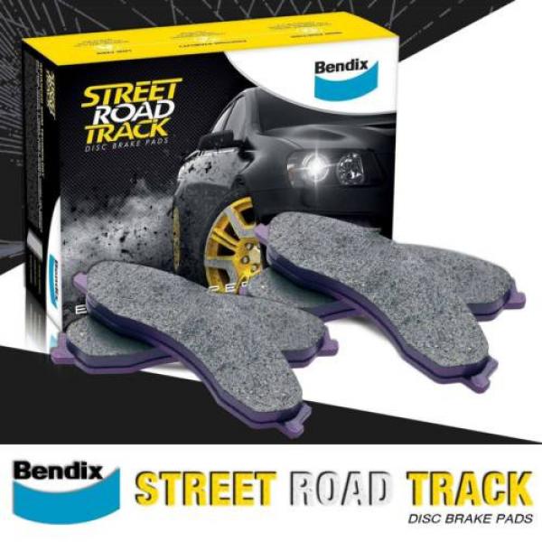 4PCS Bendix Front Brake Pad Street Road Track For Volvo V70 2002-2008 #1 image