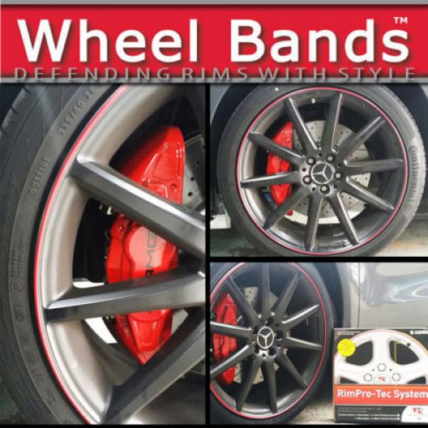 Rim Pro Wheel Bands Rubber Tire Bead Track Protector Car Truck SUV Volvo Porsche #1 image
