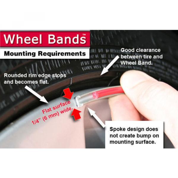 Rim Pro Wheel Bands Rubber Tire Bead Track Protector Car Truck SUV Volvo Porsche #3 image