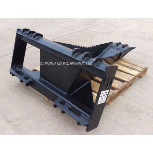 NEW 62&#034; XL STUMP BUCKET ATTACHMENT Volvo JCB Yanmar Case Skid-Steer Track Loader #6 image