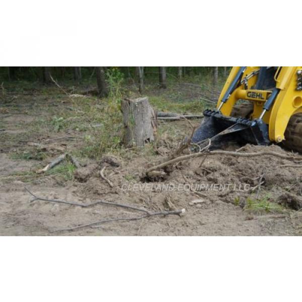 NEW 62&#034; XL STUMP BUCKET ATTACHMENT Volvo JCB Yanmar Case Skid-Steer Track Loader #8 image