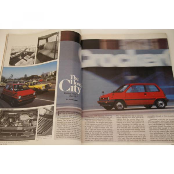 Road &amp; Track Honda City, Porsche 944, Volvo GLT Turbo, Trihawk - May 1982 Issue #2 image