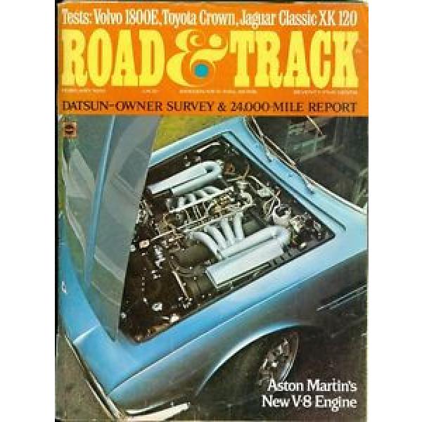 1970 Road &amp; Track Magazine: Aston Martin&#039;s New V-8 Engine/Volvo 1800E/Jaguar #1 image