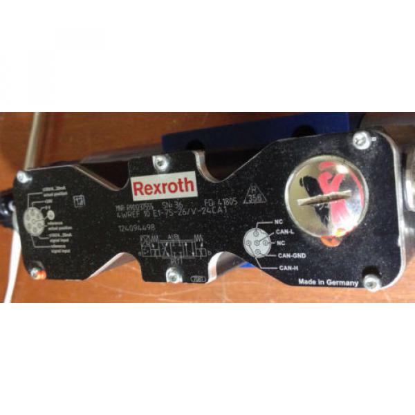 R901237555 4WREF 10 E1-75-26/V-24CA1 Bosch Rexroth, Proportional Valve, Used #2 image