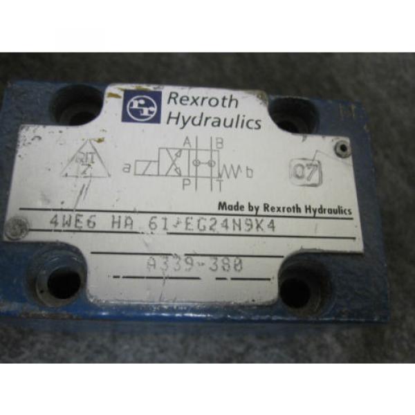 NEW REXROTH DIRECTIONAL VALVE # 4WE6-HA-61/EG24N9K4 #1 image