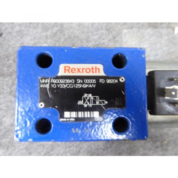 NEW REXROTH DIRECTIONAL VALVE # 4WE10Y33/CG125N9K4/V # R900923843 #2 image