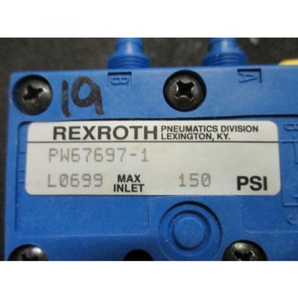 New Bosch Rexroth Pneumatic Valve - PW67697-1 #4 image