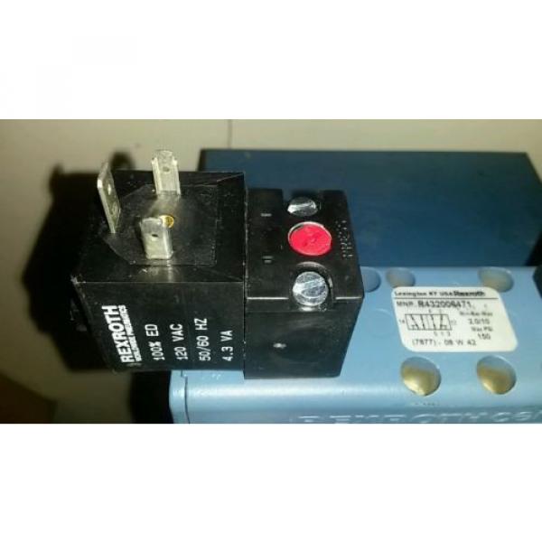 NEW REXROTH R432006471 Air Control Valve, Base Mounted, 4-Way, 2 Solenoids #3 image