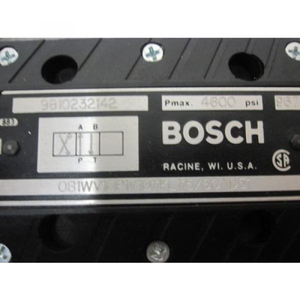 NEW BOSCH 9810232142 DIRECTIONAL VALVE # 081WV10P1V1011KL115/60D51 #2 image