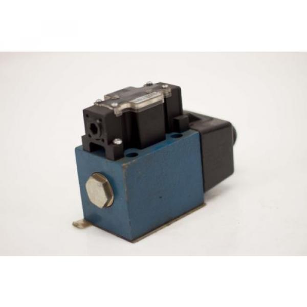 REXROTH DIRECTIONAL PILOT VALVE 4WE10D40/CW110N9DA USED 115/120VAC 60HZ (B42) #1 image