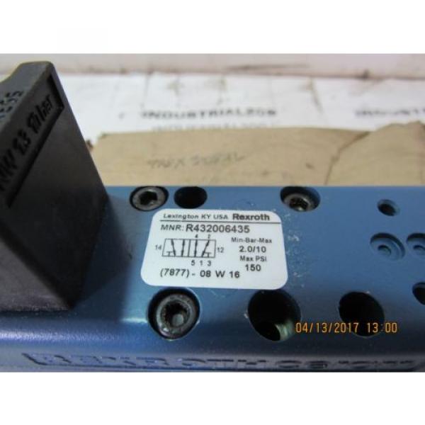 REXROTH PNEUMATIC VALVE R432006435 NEW #3 image