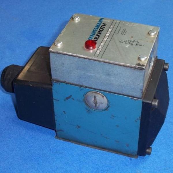 MANNESMANN REXROTH HYDRAULIC SOLENOID VALVE, 4WE10D31/CW110N9DAL/V #1 image