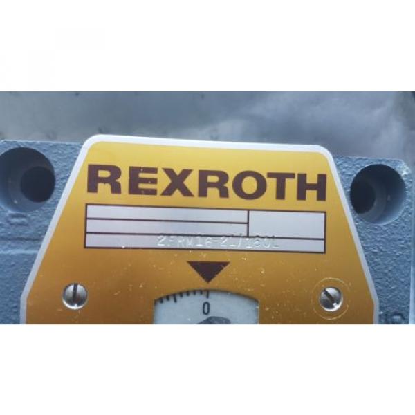 New Rexroth Hydraulic Flow Control Valve 2FRM10-21/160L Made in Germany #2 image