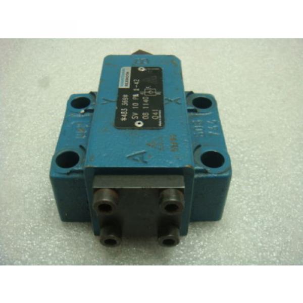 NEW, REXROTH, HYDRAULIC CHECK VALVE, SV10PB242, NEW NO BOX #6 image