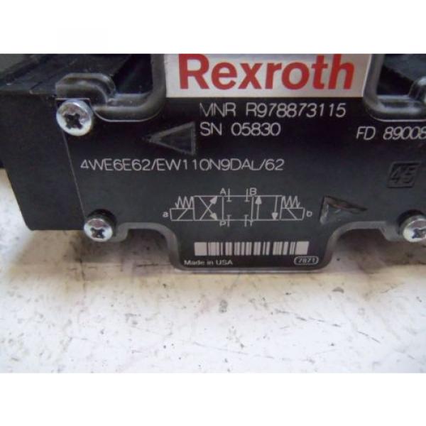 REXROTH 4WE6E62/EW110N9DAL/62 DIRECTION CONTROL VALVE *NEW NO BOX* #5 image