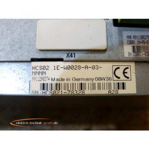 Rexroth HCS02.1E-W0028-A-03-NNNN IndraDrive C #4 image