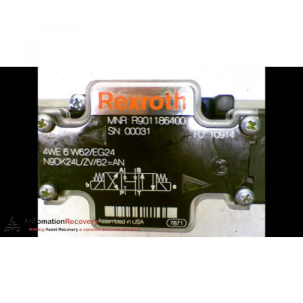 REXROTH 4WE 6 W62/EG24 DOUBLE SOLENOID VALVE 24DC 1,25A, NEW* #164482 #2 image