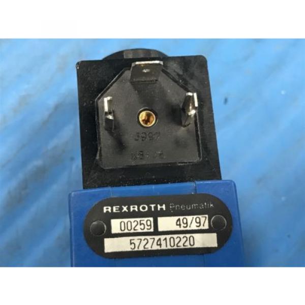 USED REXROTH PNEUMATIK 5727410220 PNEUMATIC VALVE 572 (U3) #2 image