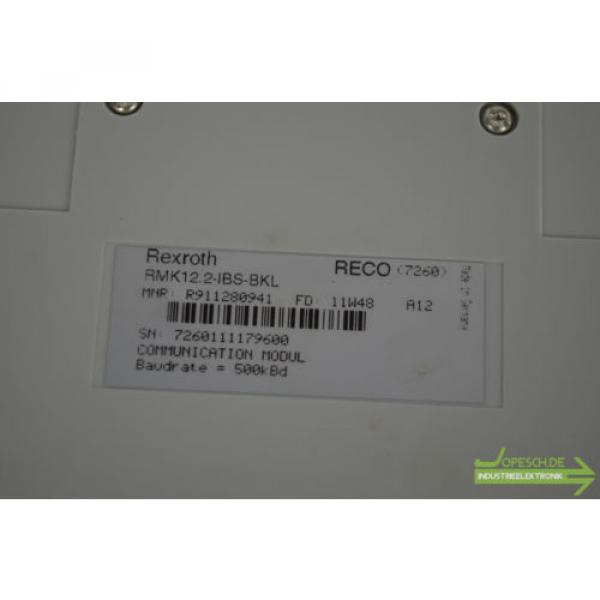 Rexroth Indramat RECO RMK12.2-IBS-BKL Communication Module #2 image