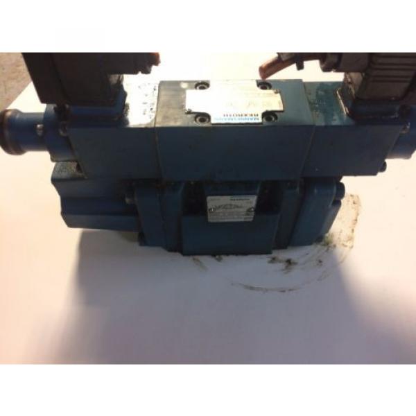 USED REXROTH MANNESMAN 4WRZ 10 E00-51 DREPV 6 C-10/25  HYDRAULIC SOLENOID VALVE #5 image