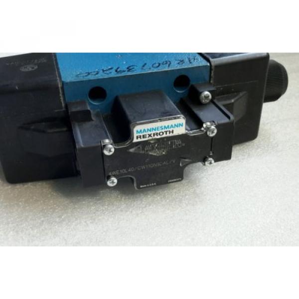 MANNESMANN REXROTH 4WE10L40/CW110N9DAL/V DIRECTIONAL VALVE NEW $699 #2 image