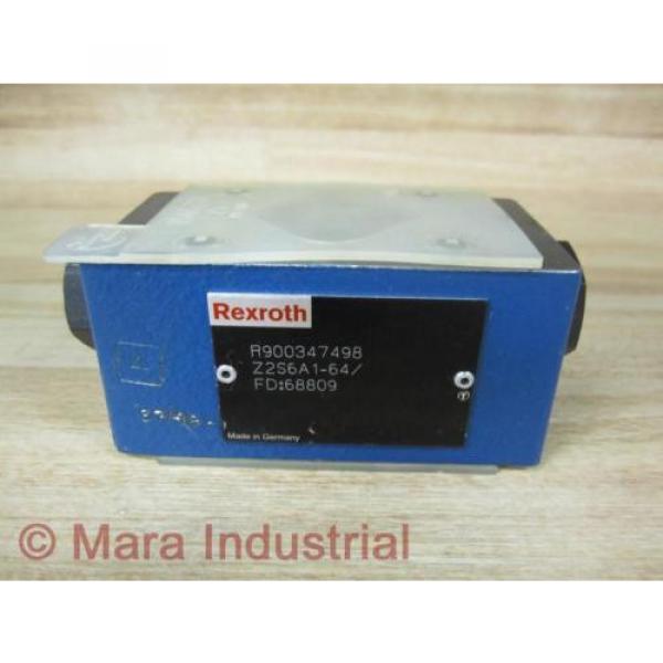 Rexroth Bosch R900347498 Valve Z2S6A1-64/FD:68809 - New No Box #1 image