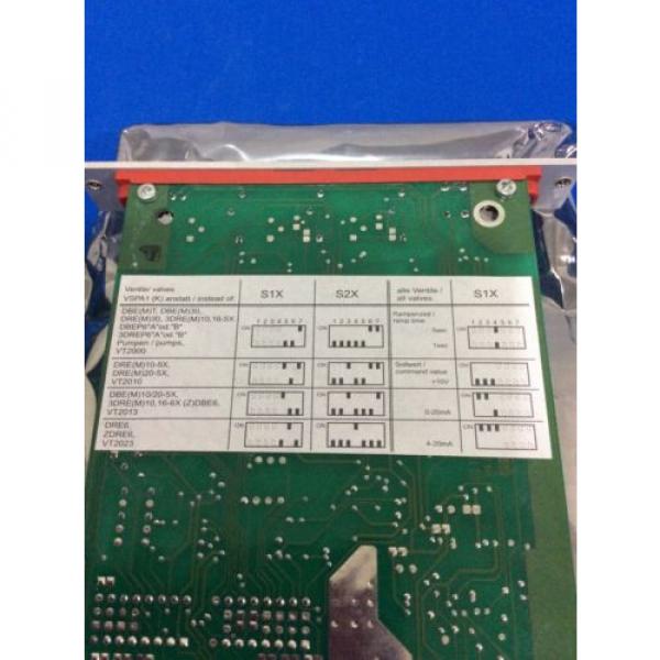REXROTH VT-VSPA1-1-11-B Amplifier Card #4 image