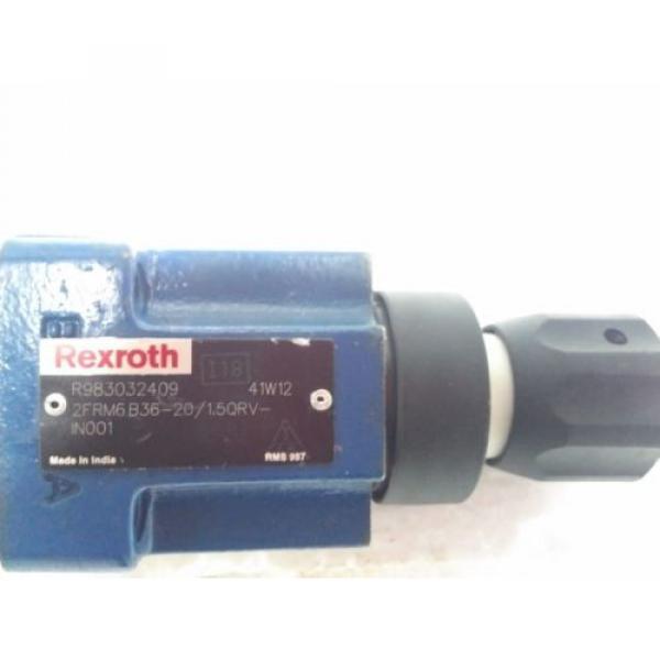 2FRM6B36-20/1.5QRV Rexrtoh R983032409 Flow Control Valve WITH KEY LOCKED #2 image