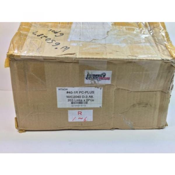 NEW! HITACHI CHAIN #40-1R PC-PLUS W/C2040 D-3 203 LINKS #1 image